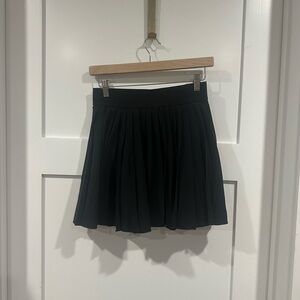 Black Tennis Skirt